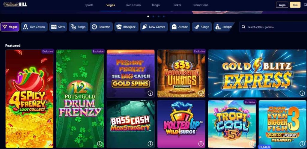 william hill casino not on gamstop